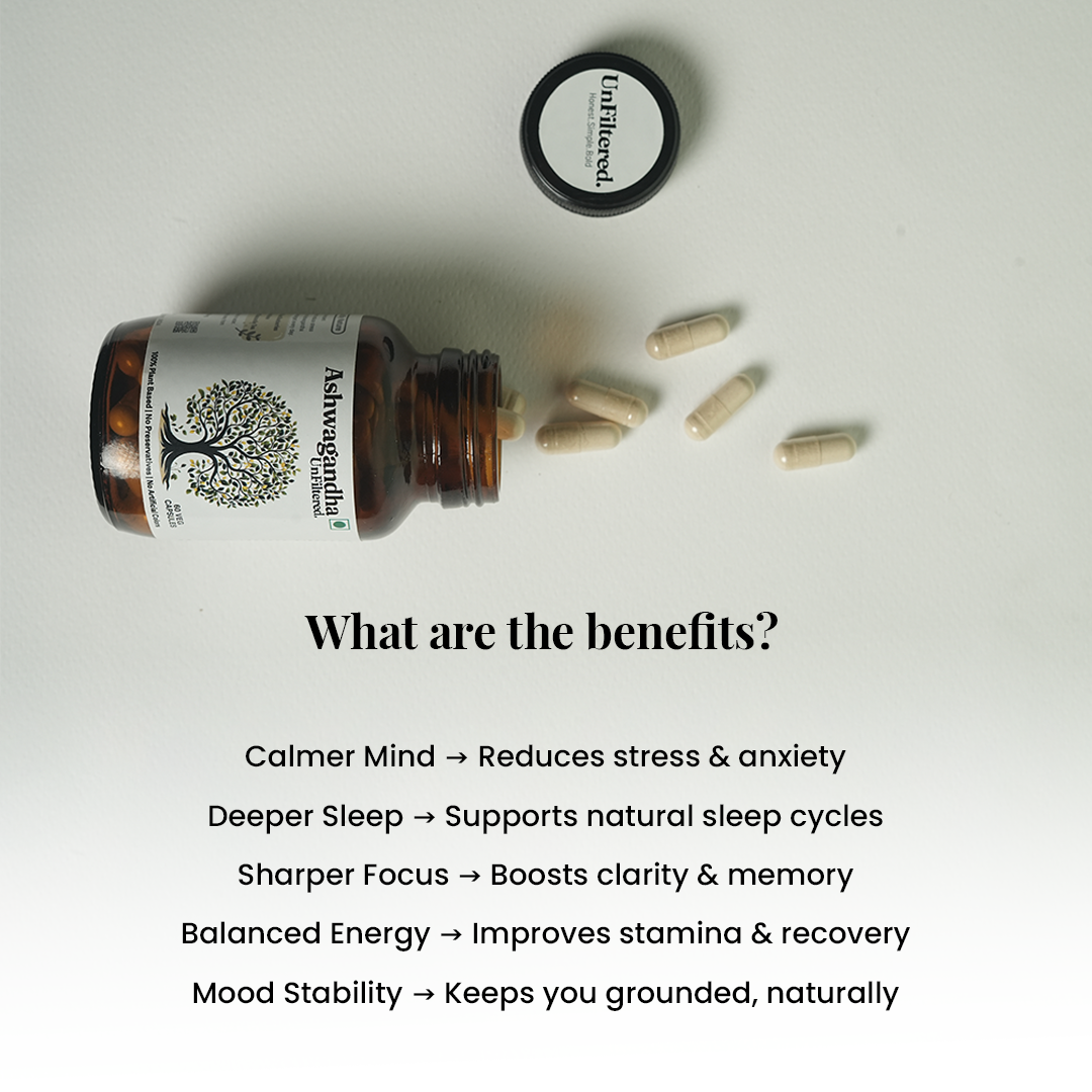 Unfiltered Ashwagandha Capsules