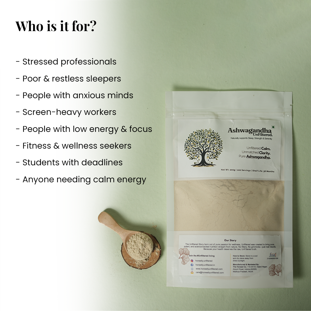 Unfiltered Ashwagandha Powder