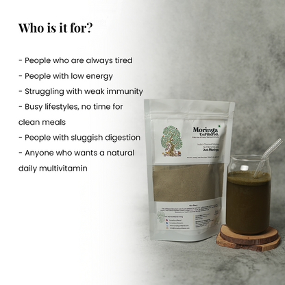 Unfiltered Moringa Powder